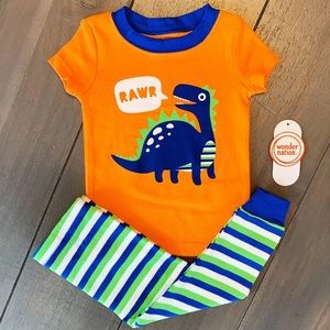 9M Dinosaur Baby Boy Pajamas Set